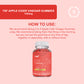 Apple Cider Vinegar Gummies GOLD 1500mg