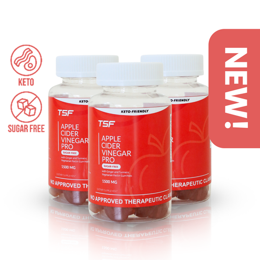 ACV PRO Gummies 1500mg 60s Trio (Keto-Friendly and Sugar-Free)